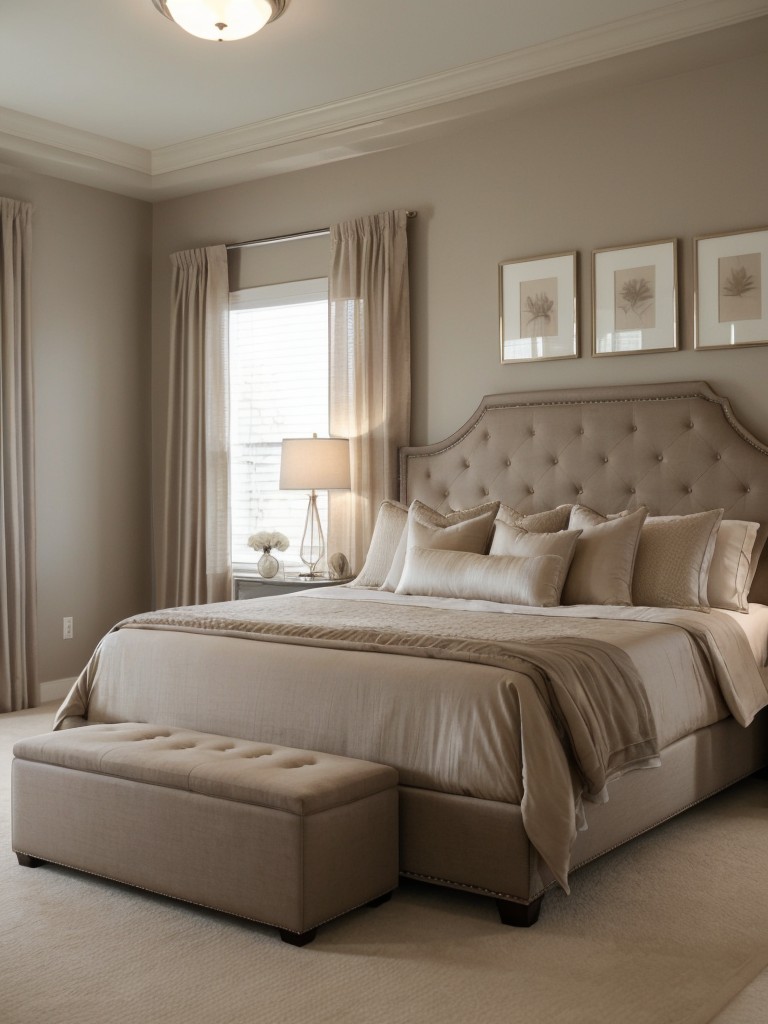 Effortless Elegance: Taupe Bedroom Decorating Ideas