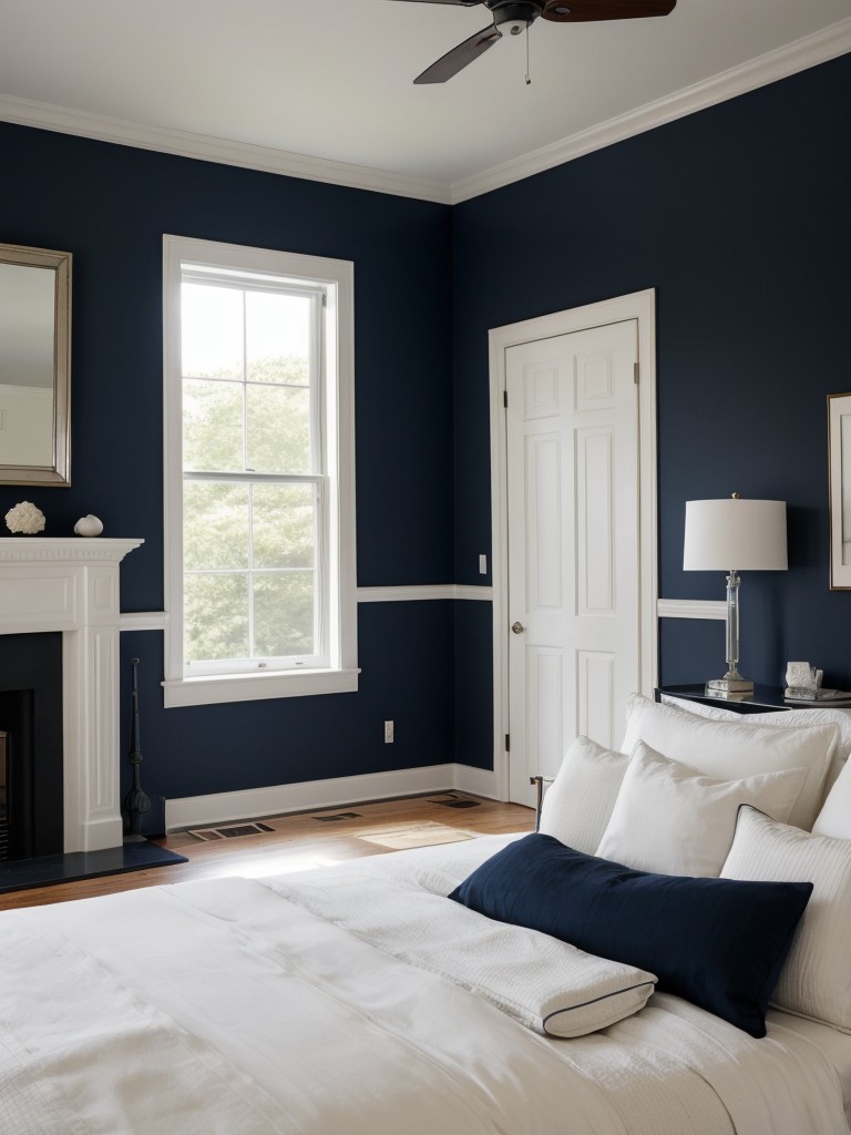 Timeless and Chic Navy Bedroom Decor Ideas