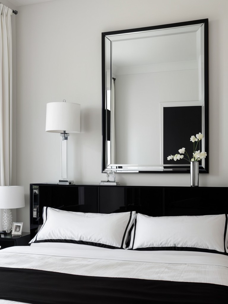 Elegance in Black: Stylish Bedroom Decor