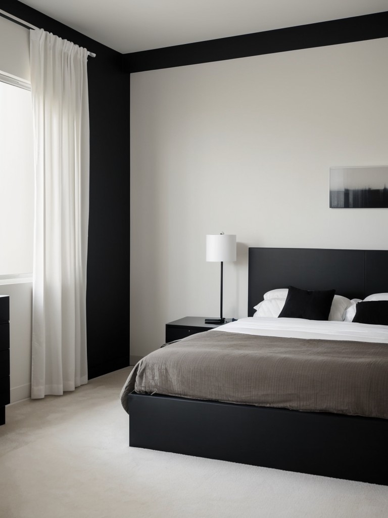 Modern Minimalism: Black Bedroom Decor Ideas