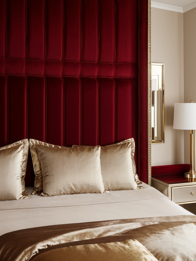 Flaunting the Color of Love: Gorgeous Red Bedroom Inspiration