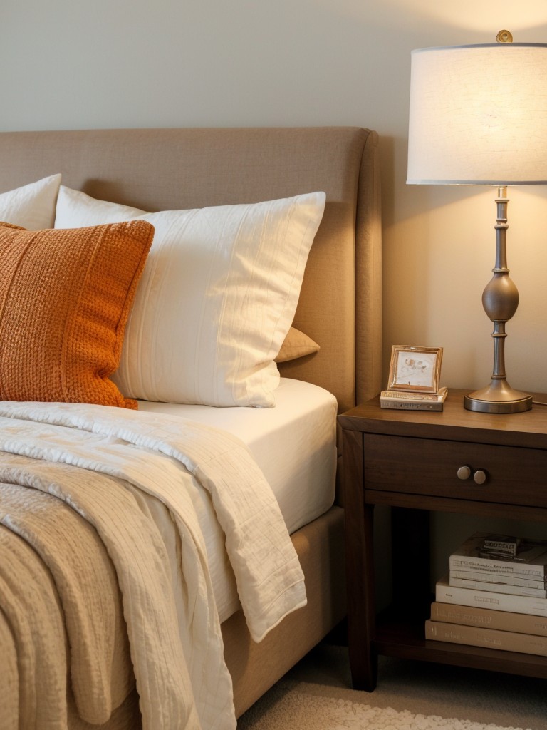 Cozy up with Orange: Stylish Bedroom Decor Ideas