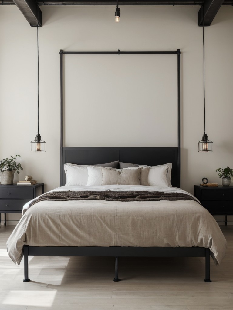 Industrial Dreams: Transform Your Bedroom into a Stylish Sanctuary