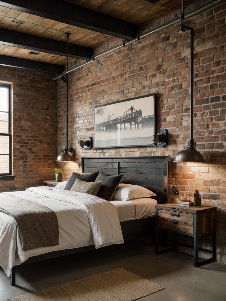 Masculine Industrial: Create a Bold and Stylish Bedroom