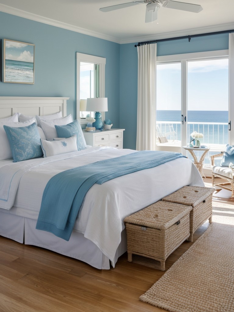 Sea Breeze: Coastal Bedroom Decor for a Breath of Fresh Air