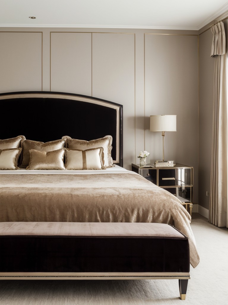 Art Deco Bedroom: Old Hollywood Glamour at Home