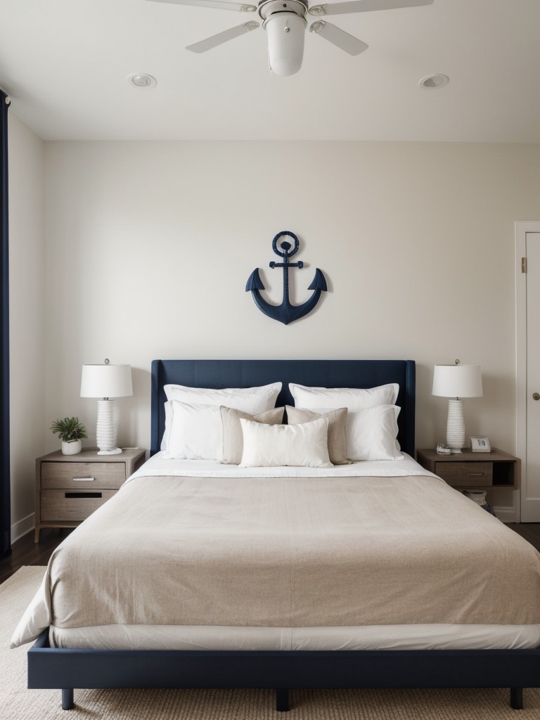 Anchors aweigh: Nautical-inspired bedroom decor