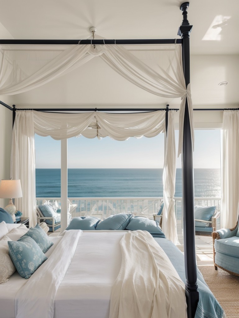 Ocean Waves and Coastal Vibes: Nautical Bedroom Decor Inspiration