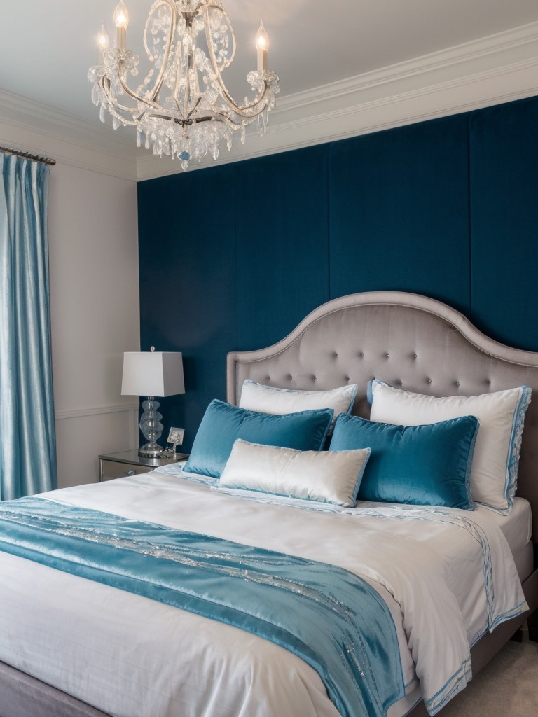 Bring the Beauty of the Sea to Your Bedroom with Blue Decor