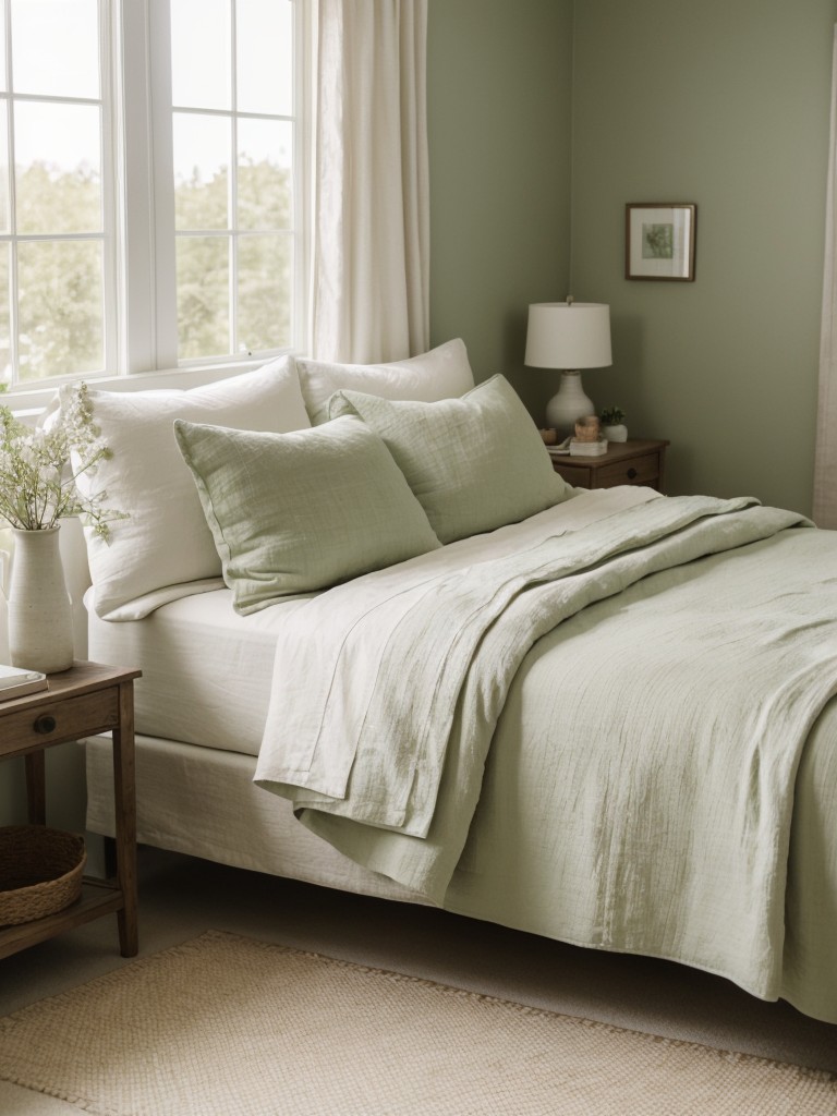 Embrace Natures Healing Touch: Green Bedroom Decor Ideas You'll Love!