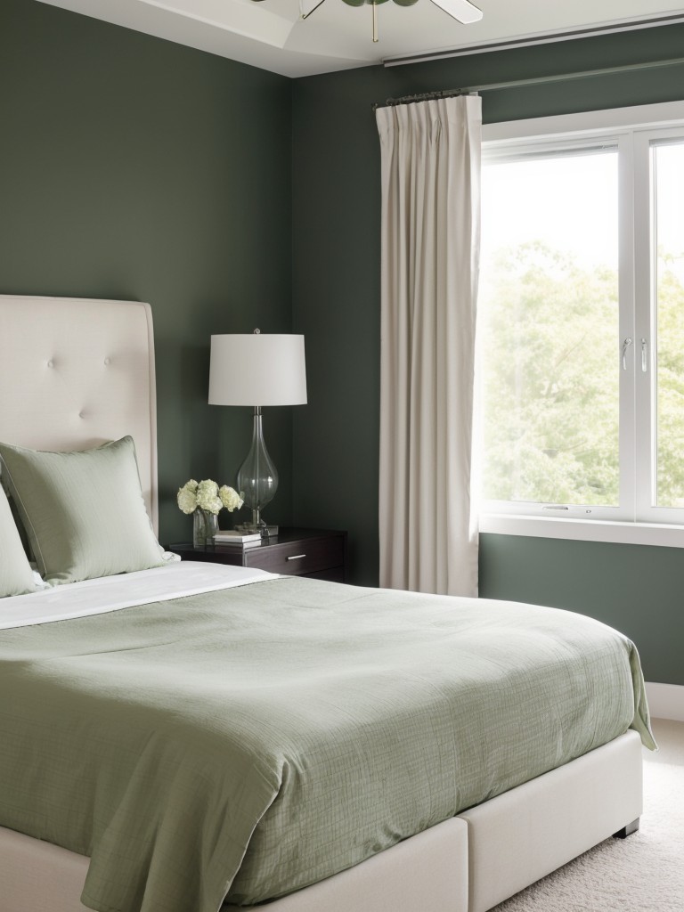 Green Elegance: Transform Your Bedroom with Sophisticated Decor Ideas!