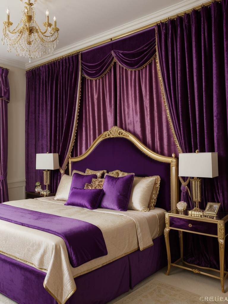 Purple Paradise: Creative Bedroom Decor Ideas