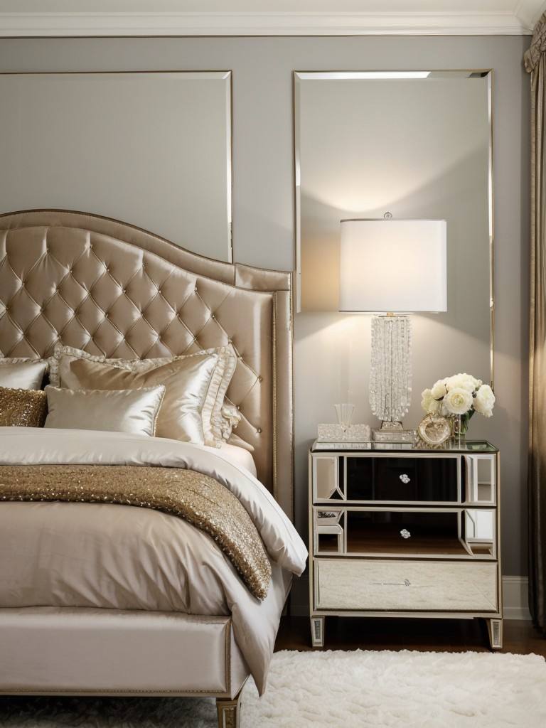 Aptly Luxurious: Hollywood Regency Inspired Bedroom Makeover