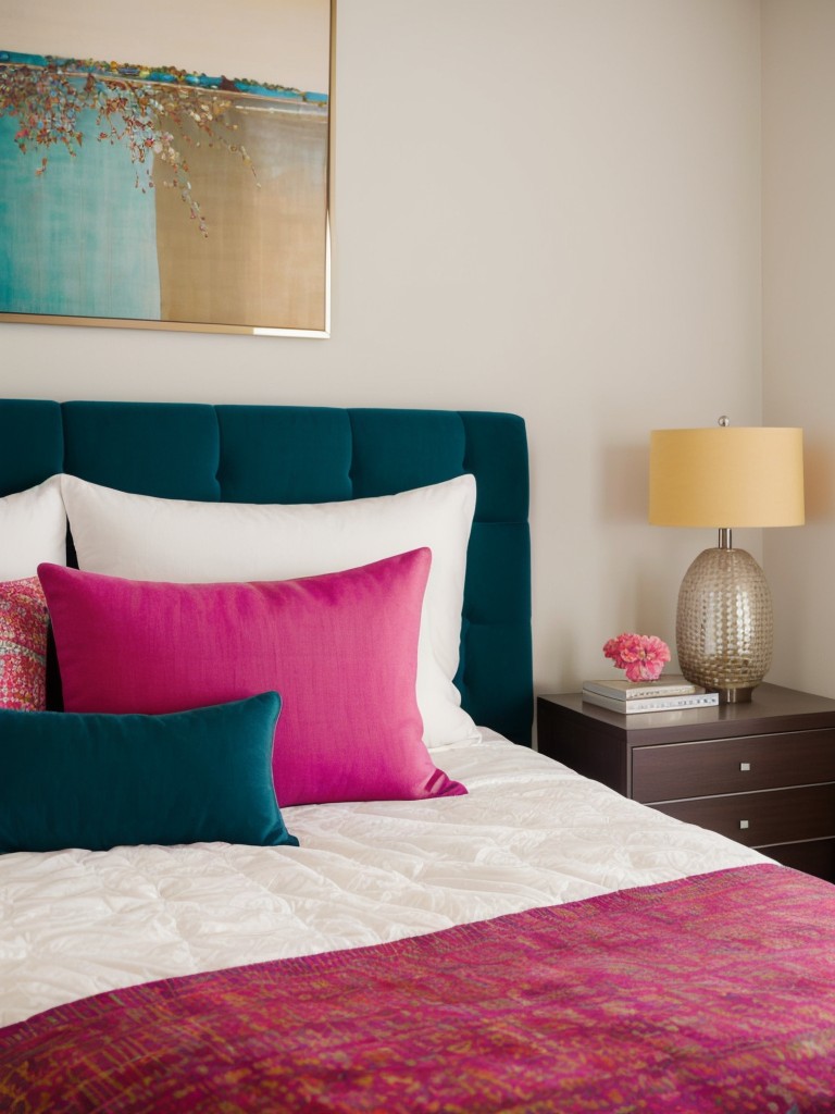 Revamp Your Bedroom with Colorful Decor! ?