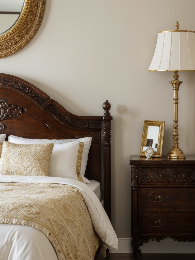 Elevate Your Bedroom with Traditional Decor. Sophisticated accents make all the difference!