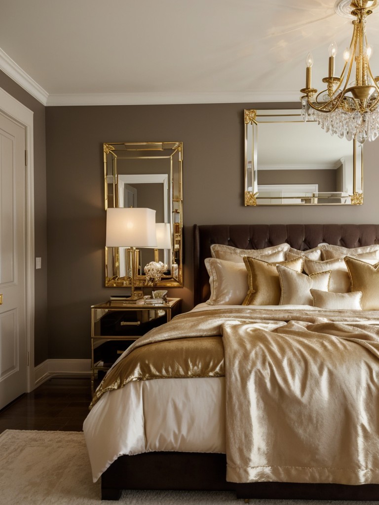 Brown & Gold: Elevate Your Bedroom with Timeless Luxury