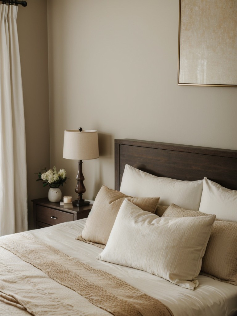 Cozy up your apartment with romantic brown bedroom decor!