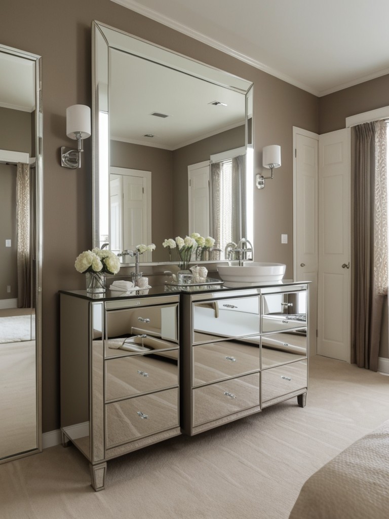 Mirrored Furniture: Add Glamour and Spaciousness to Your Bedroom!