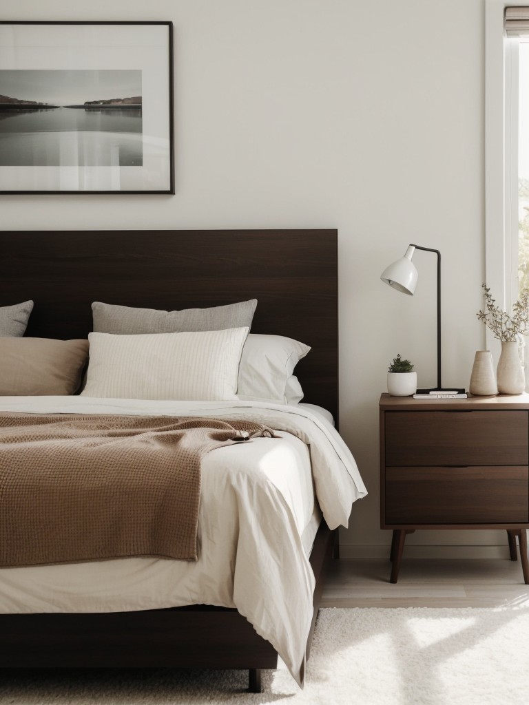 Minimalistic Bedroom Decor: Embrace Sleek and Streamlined Furniture for a Modern Apartment Makeover