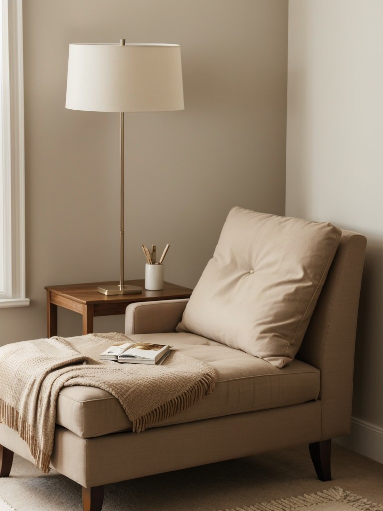 Cozy Bedroom Reading Nook: Brown Decor Inspiration!