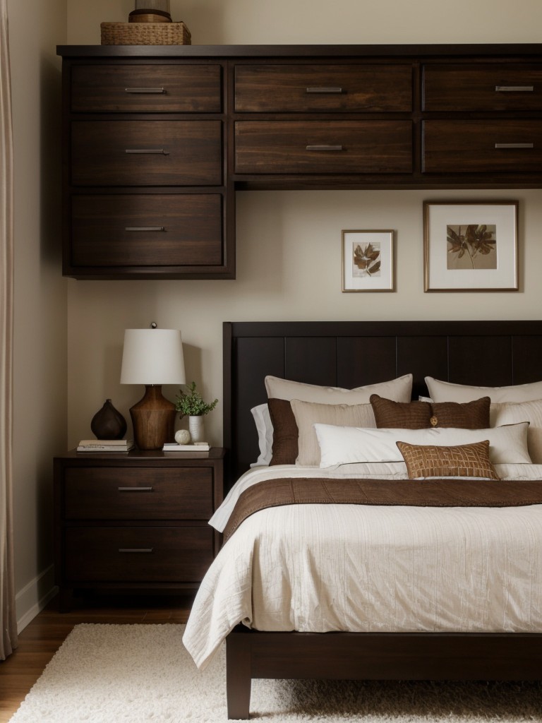 Elevate Your Bedroom: Stylish Brown Apartment Decor