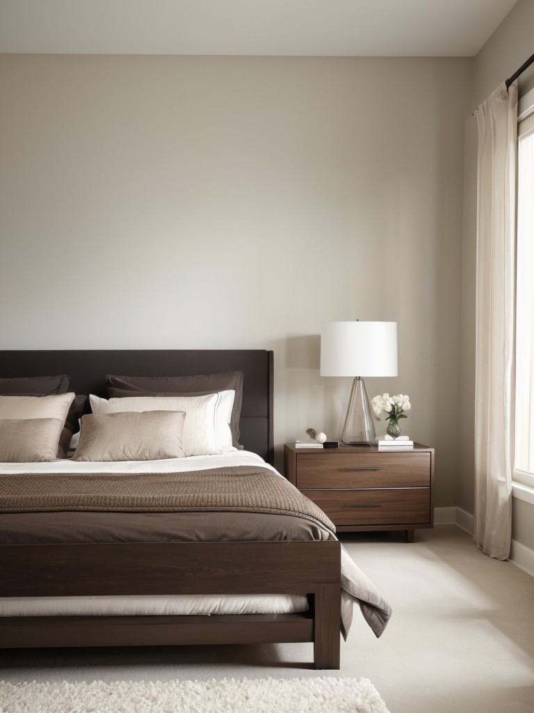 Modern & Minimalist Brown Bedroom Inspiration for a Sleek Aesthetic