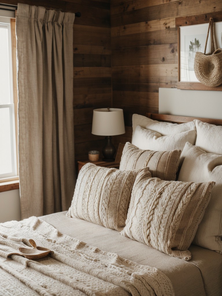 Rustic Apartment Retreat: Cozy Bedroom Decor Ideas