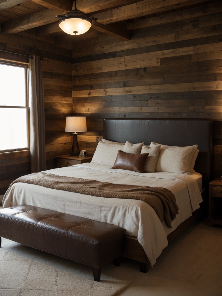 Rustic Chic: Inspiring Brown Bedroom Decor Ideas