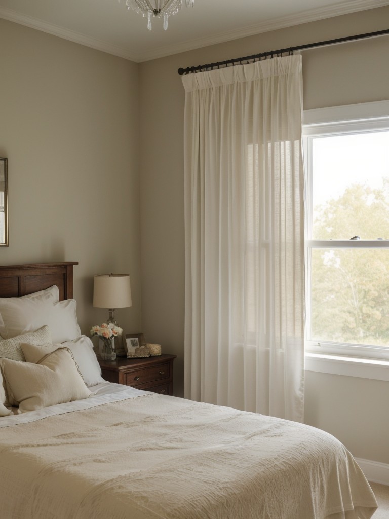 Create a Dreamy Bedroom with Sheer Curtains & Natural Light!