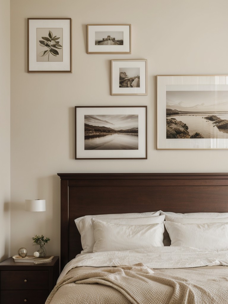 Create a Chic Gallery Wall in Your Apartment with Stunning Art and Photos!