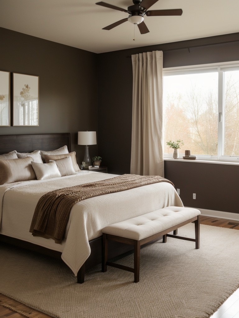 Cozy Retreat: Modern Brown Bedroom Decor Ideas