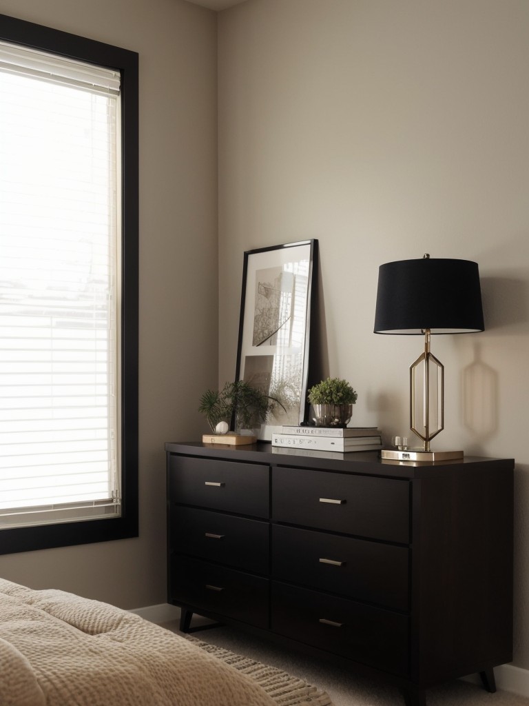 Bold and Chic: Bring a Modern Touch to Your Brown Bedroom!