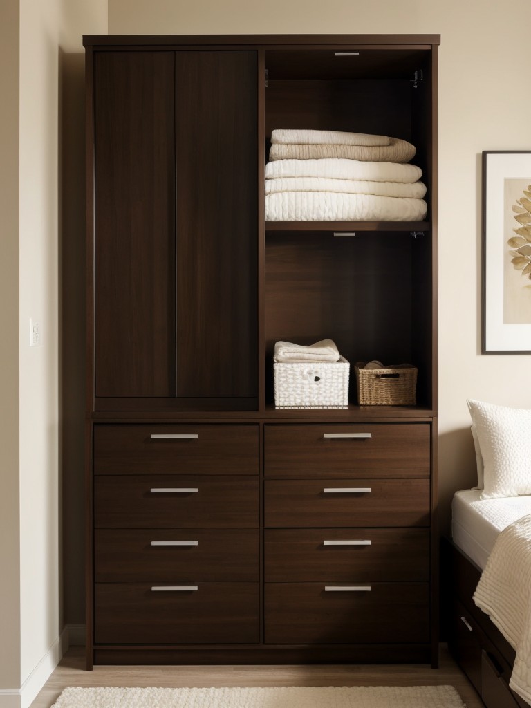 Stylish Brown Bedroom Storage Hacks