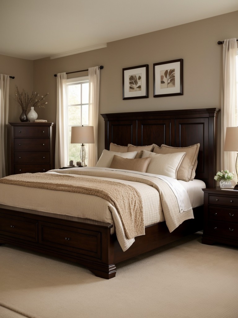 Cozy Up Your Apartment with Brown Bedroom Decor!