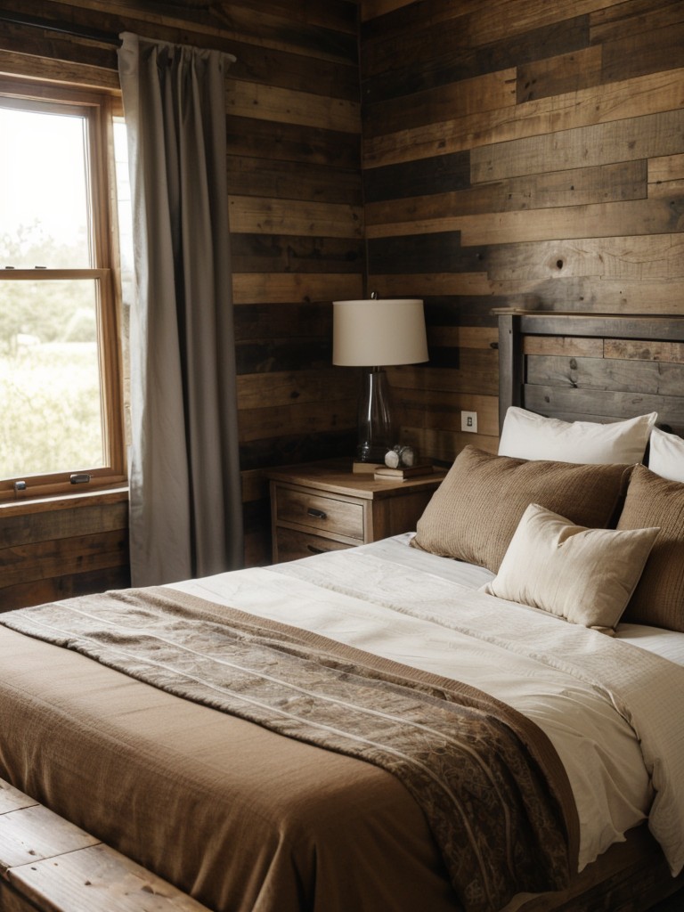 Cozy Rustic Bedroom: Get Inspired by Earthy Decor.