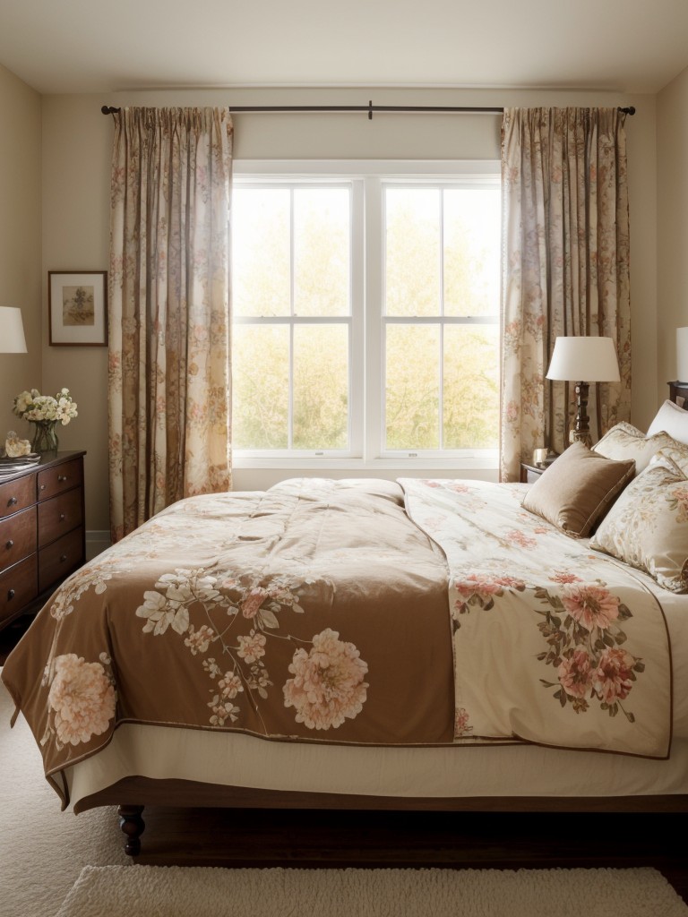 Nature-Inspired Apartment: Gorgeous Brown Bedroom Decor