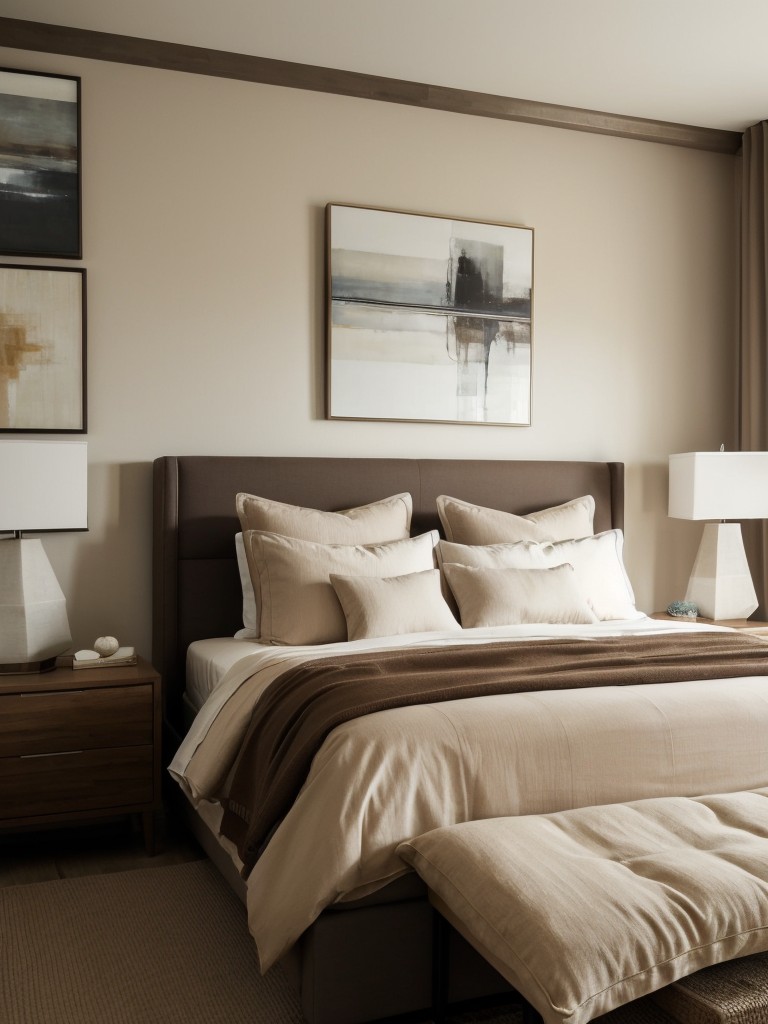 Stylishly Zen: Inspiring Brown Bedroom Decor