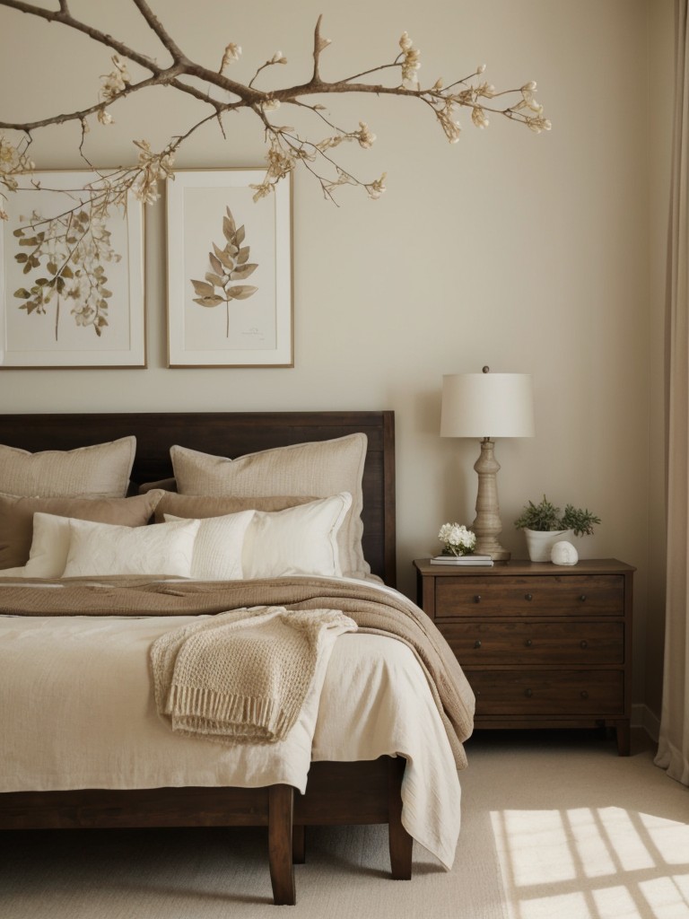 Cozy Apartment Vibes: Neutral Brown Bedroom Inspiration ?