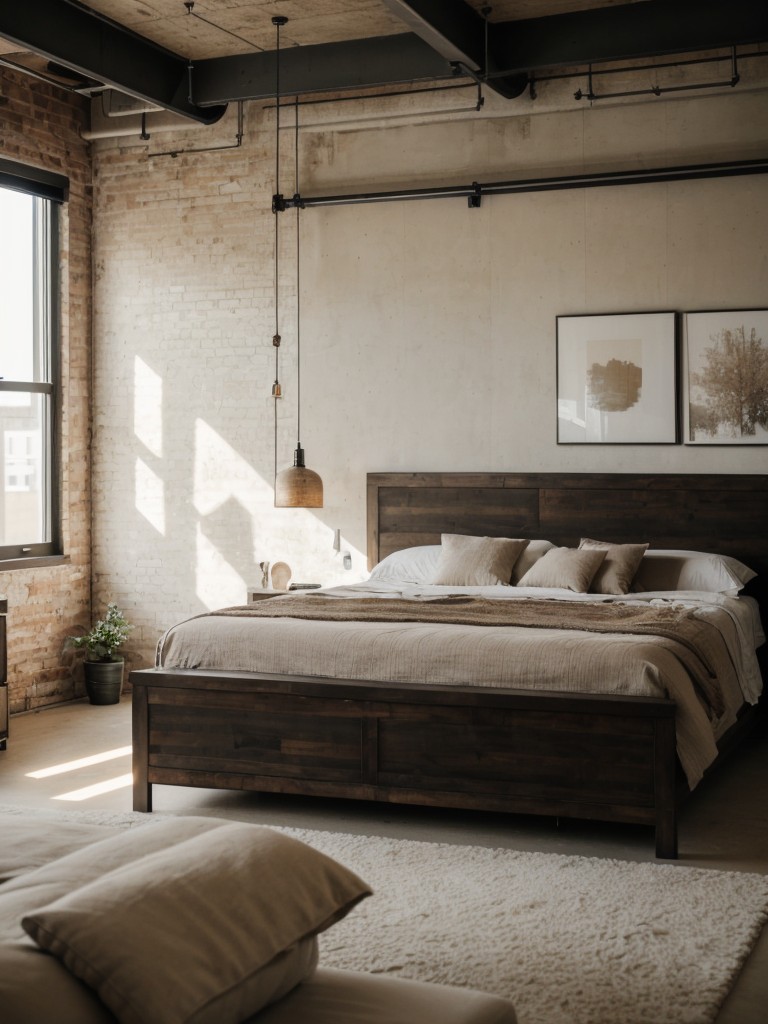 Urban Chic: Industrial Loft Bedroom Decor Ideas