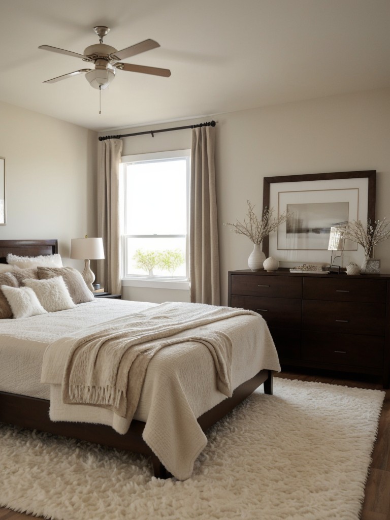 Cozy Apartment Vibes: Neutral Brown Bedroom Decor Ideas