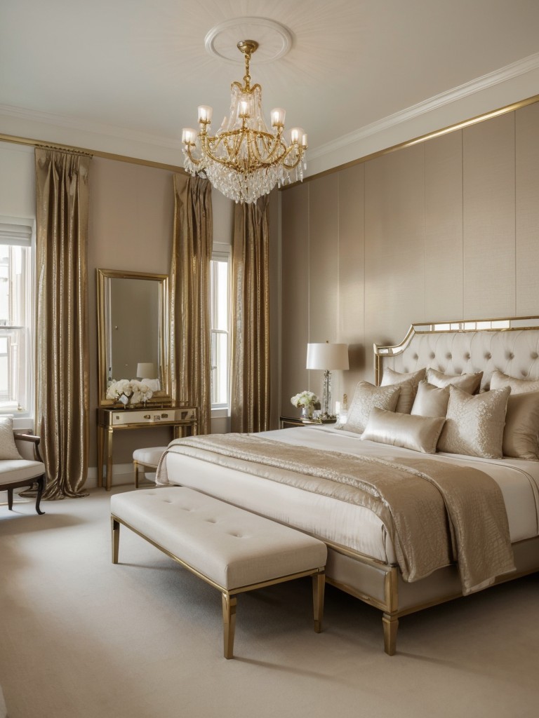 Glam Up Your Apartment: Chic Brown Bedroom Inspiration