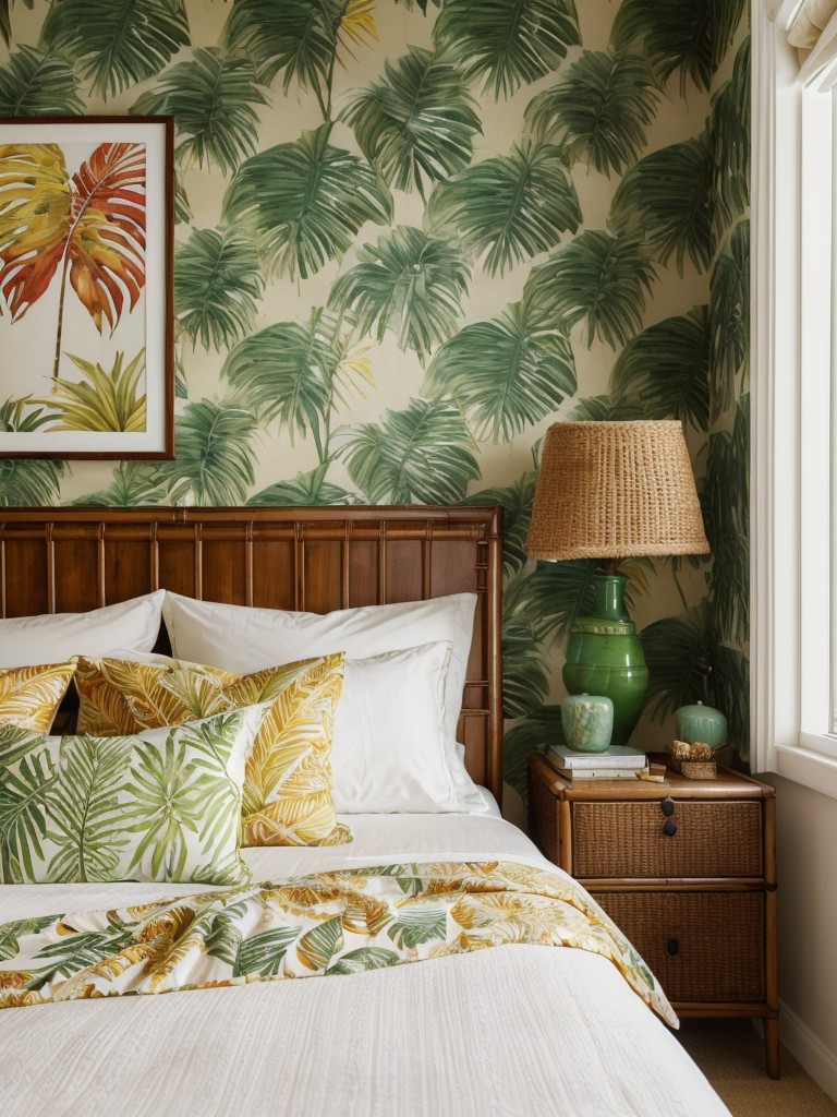 Caribbean Chic: Elevate Your Bedroom with Tropical Vibes!