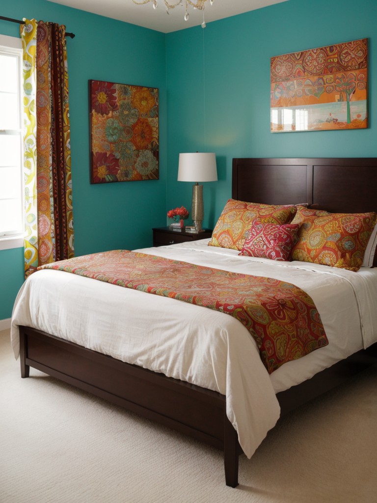 Bold & Colorful Bedroom Makeover: Transform Your Space with Vibrant Decor