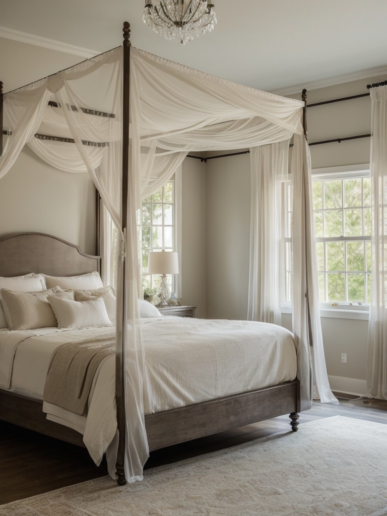 Romantic Canopy Bed: Elevate Your Bedroom Style!