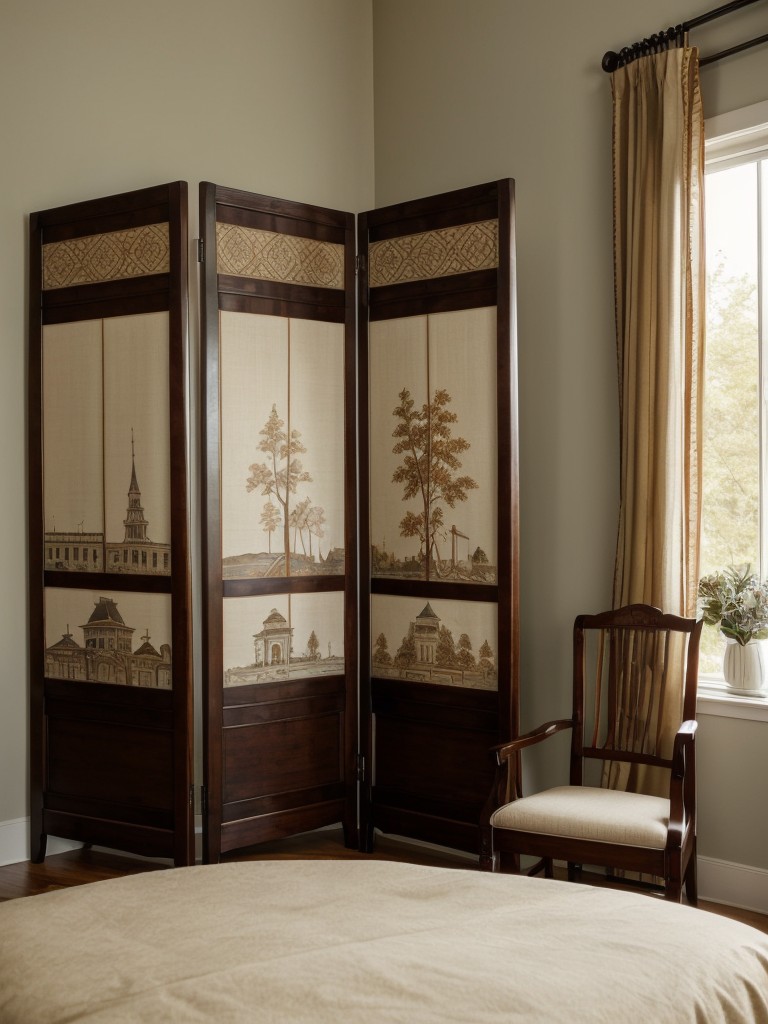 Upgrade Your Bedroom with a Stunning Folding Screen Partition