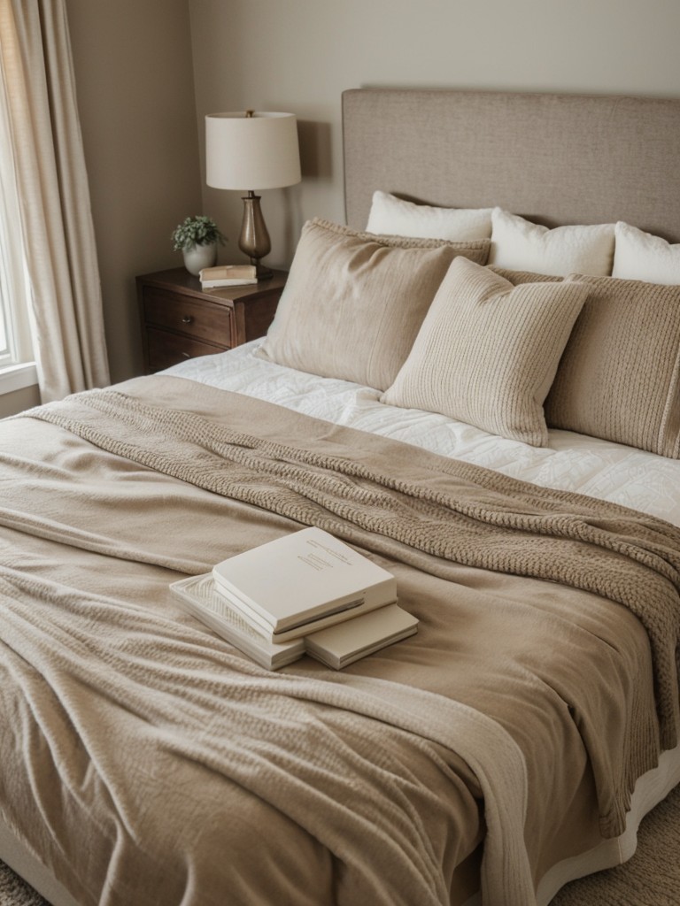 Cozy and Inviting Taupe Bedroom: Tips for Stylish Decor.