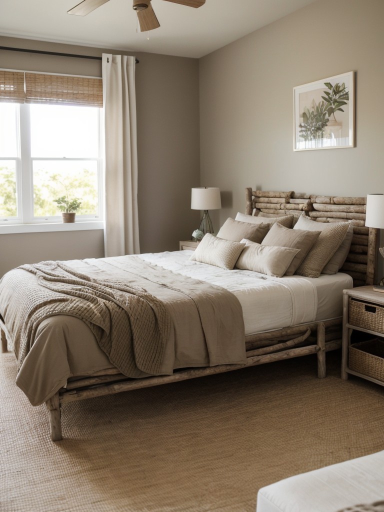 Create a Serene Taupe Bedroom with Natural Elements