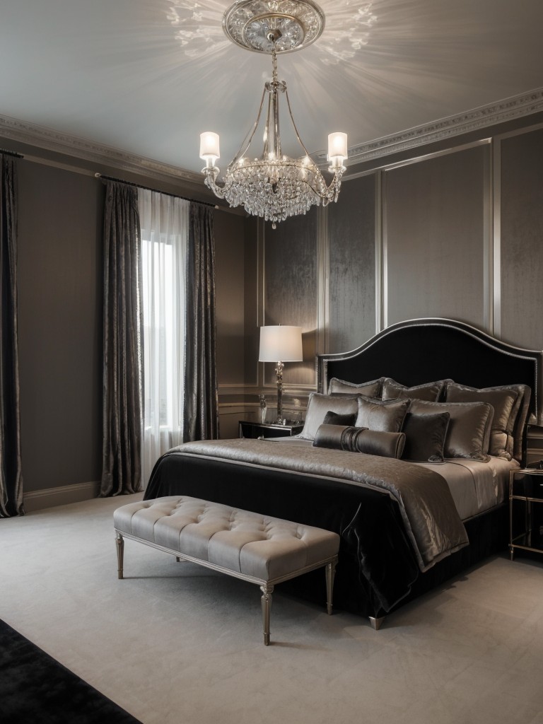 Sophisticated Black & White Bedroom Decor for a Timeless Look!