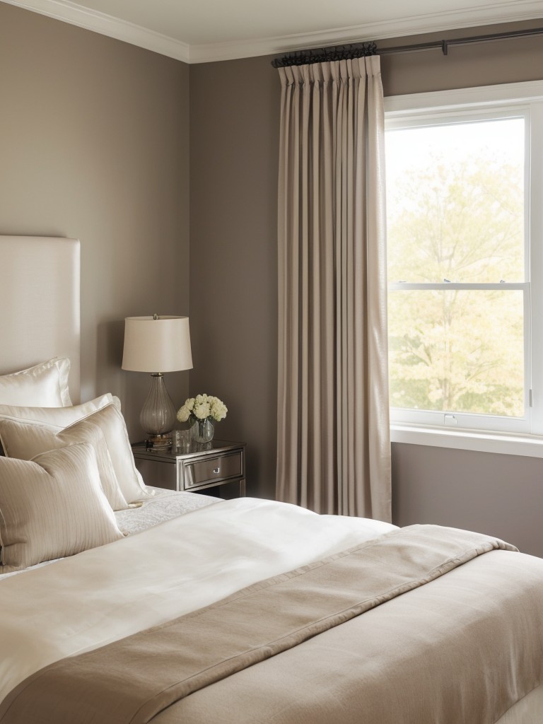 Serene Taupe Bedroom: Create a Calming Retreat