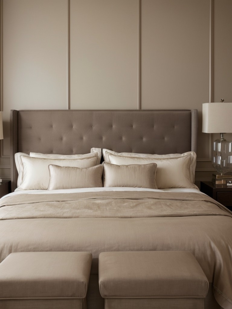 Chic Taupe Bedroom Ideas: Elegant and Luxurious Apartment Vibes!